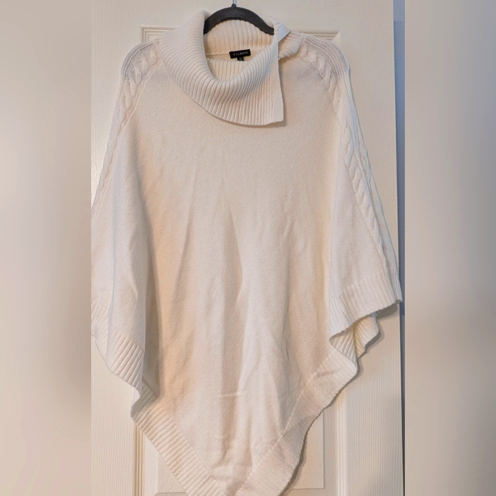 Cotton poncho from Talbot's